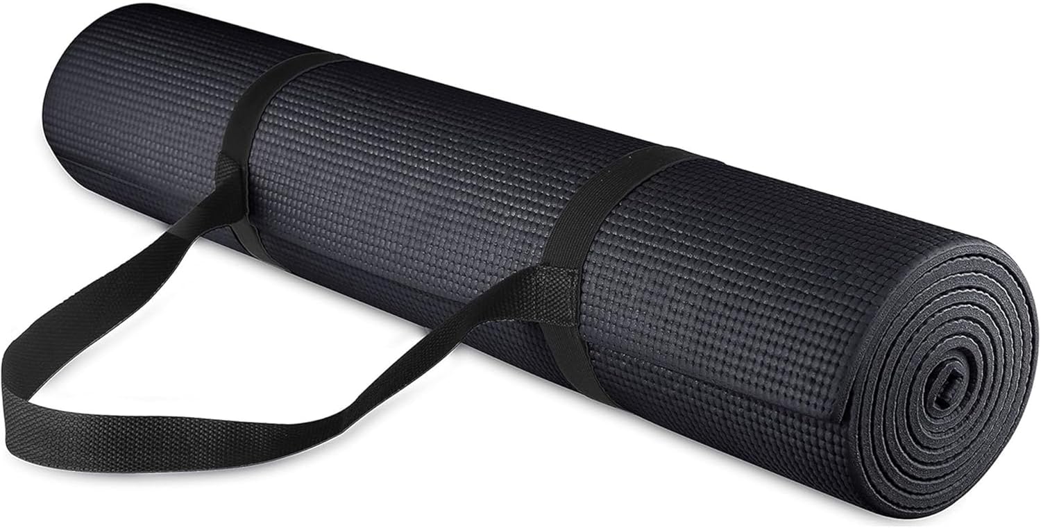 Black Yoga Mat